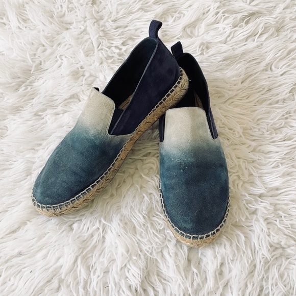 Vince Shoes - Vince Robin Capri Ombré Suede Espadrilles Size 8